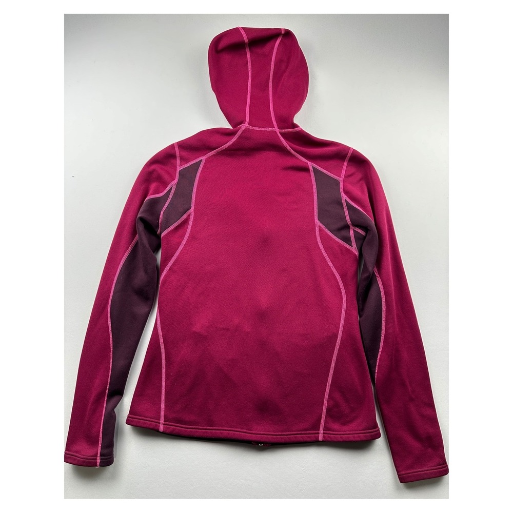 Patagonia Polartec Lightweight Full-Zip Hoody Deep Plum W's Medium Jacket - Picture 3 of 12